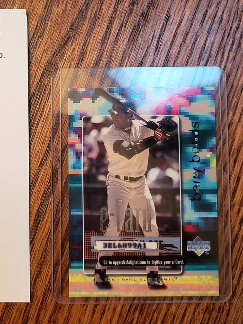 2001 The Upper Deck Co LLC® BARRY BONDS, San Francisco Giants™